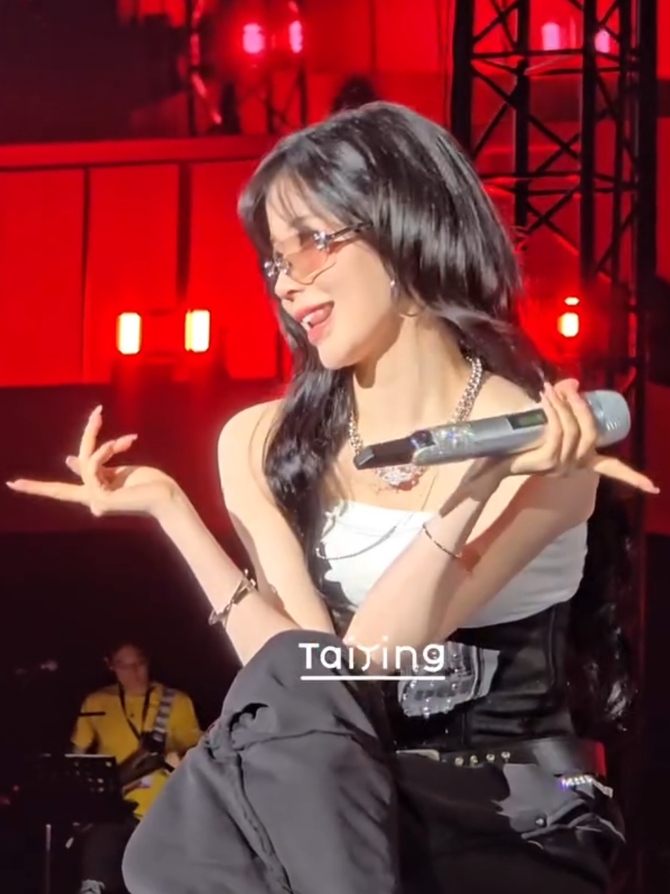 ASA CLIK CLAK (soundcheck ) - Taipei #enamiasa #asa #아사 #BABYMONSTER #베이비몬스터 #hellomonsters #kpop #fancam #fyp 