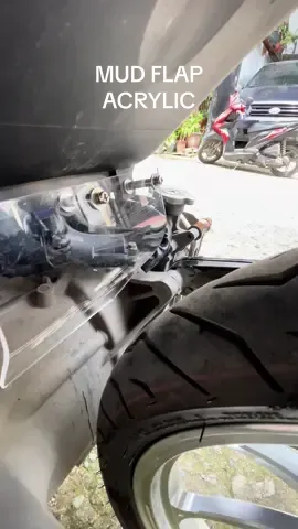 No more bangga na set up ng MUD FLAP ACRYLIC FOR AEROX V1/V2 #warjonestiktok #tiktokaffiliate #creatorsearchinsights #motorparts #yamahaaerox #malaysianconcept 