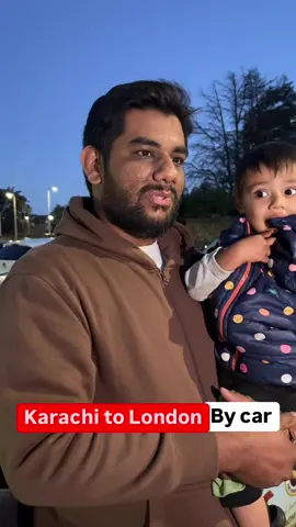 From Karachi to London — by car! @Safina Khan @irfan News @mujtabanews5  Pakistani adventurer Taha Ahmed Khan drove from Karachi to London with his wife and young son, completing a remarkable 55-day journey across 23 countries on Karachi number Honda  Car.  @theroadventures1 #KarachiToLondon #RoadTripDiaries #TahaAhmedKhan #PakistaniTraveller #FromPakistanWithLove