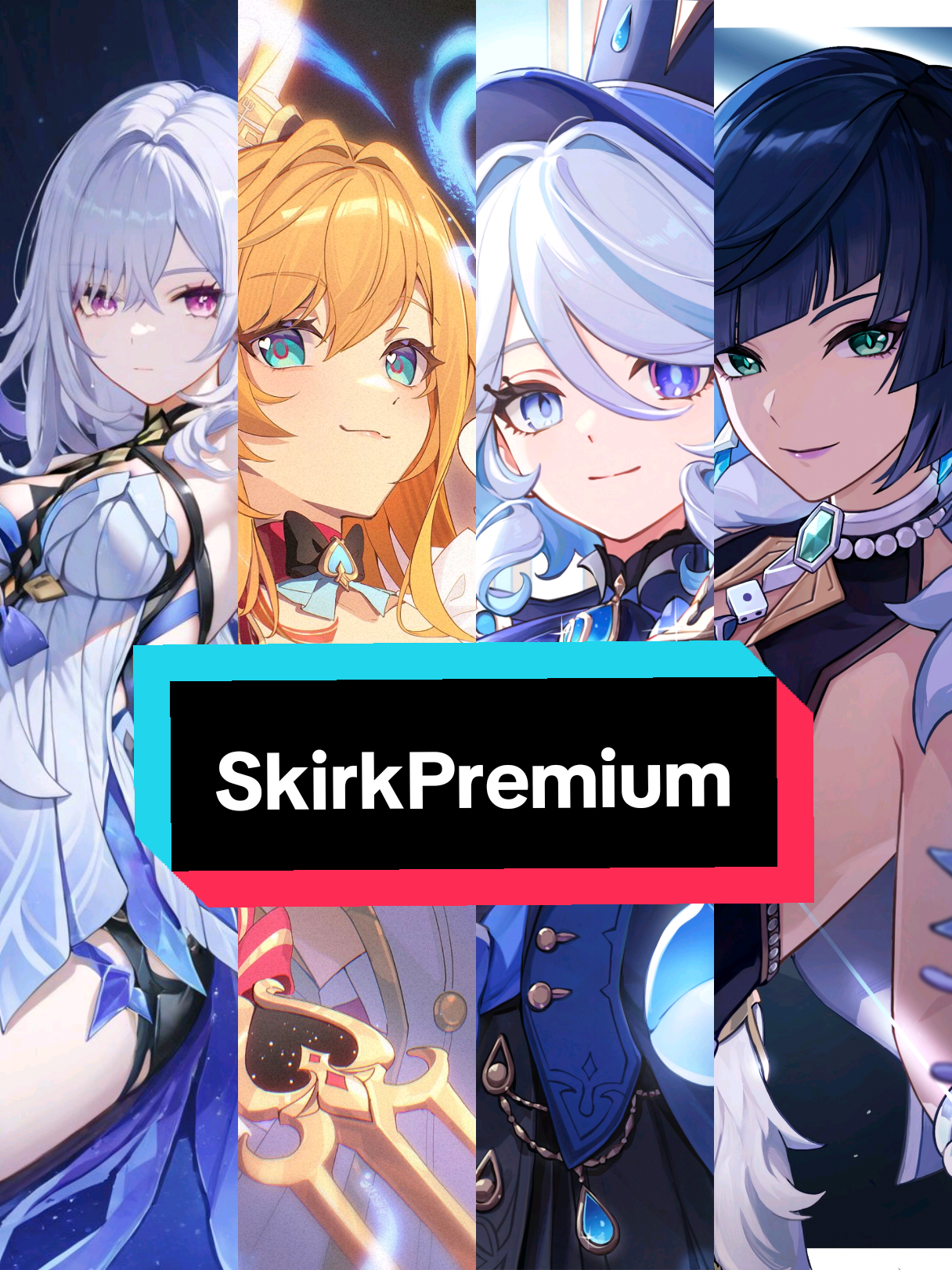 Skirk Premium ❄️❄️ #hoyoverse #skirkgenshinimpact #hoyoversegenshinimpact #GenshinImpact #skirk  #furina #escoffier #yelan #CapCut 