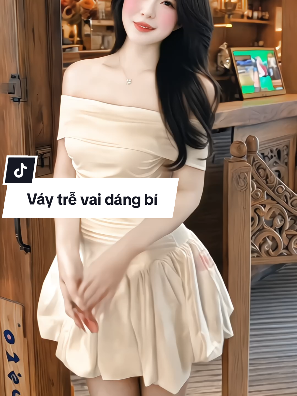 Đầm bí ngô phồng dáng ngắn body cúp trễ vai (có mút) tiểu thư sang chảnh. Chân váy tùng bí 2 lớp xòe bồng che bụng dưới (có quần bảo hộ rời cùng màu). Mặc đi chơi đi tiệc, sinh nhật, noel đi cưới đều xinh lắm ạ #vayxinh #setvayxinh #setdoxinh #setvayao #setdonu #TikTokThoiTrend #thoitrangnu #xuhuong #saochannel 