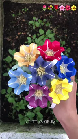 Các bước làm hoa huệ handmade bằng giấy #x95diy #origami #DIY #fyppppppppppppppppppppppp #origamitutorial 