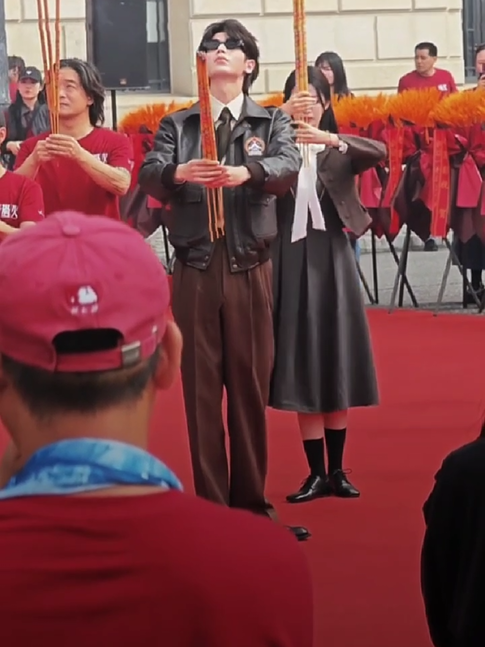 upacara pembukaan syuting drama 'OverDo' zhang linghe & wang churan #CapCut #zhanglinghe #zhanglinghe张凌赫 #wangchuran #dramachina #aktorchina 