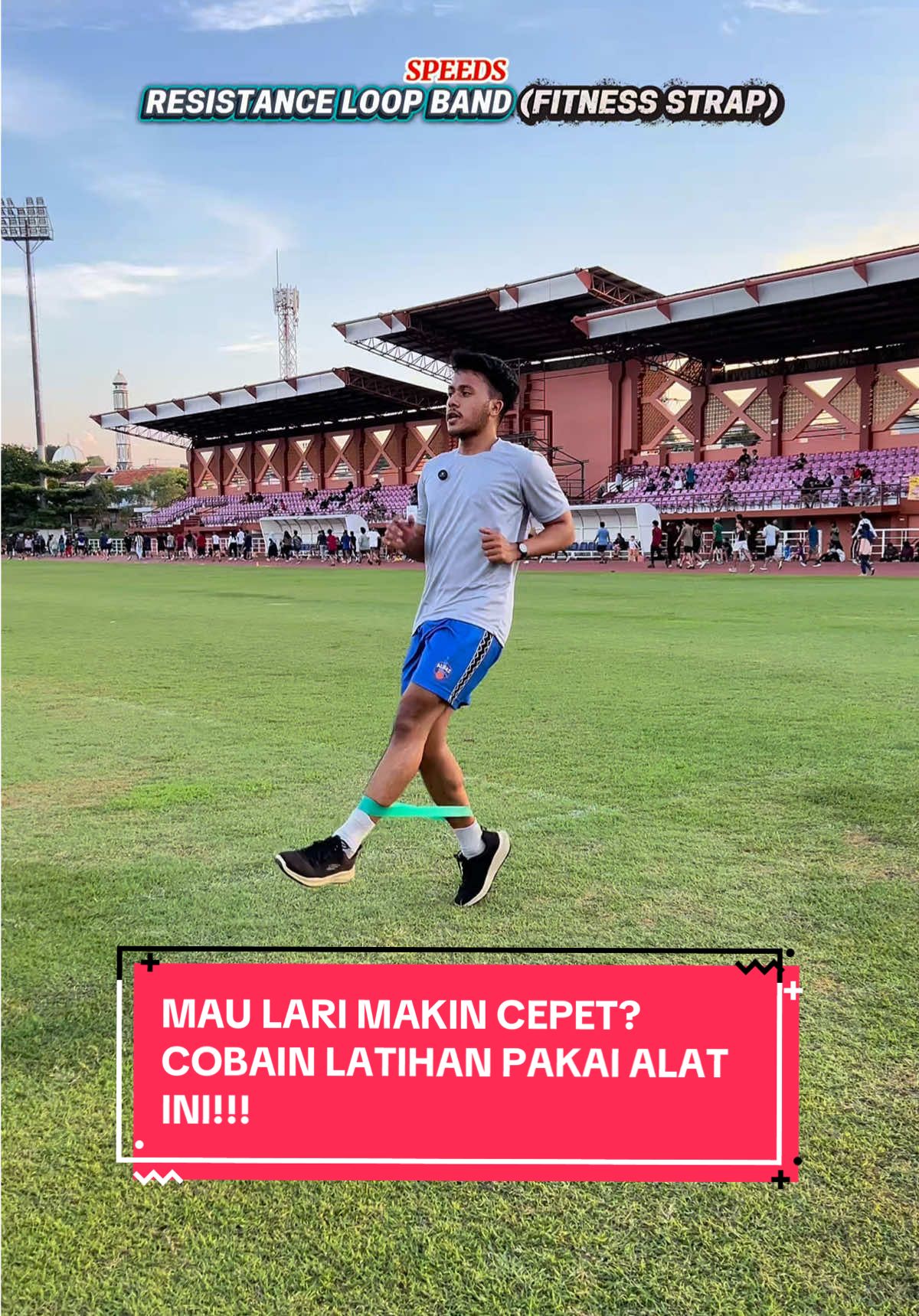 LARI MAKIN CEPAT SETELAH LATIHAN PAKAI ALAT OLAHRAGA SATU INI.  Ini namanya resistance loop band atau fitness strap dari speeds dengan harga yang murah banget kamu udah dapetin langsung 5 tali karet dengan level yang berbeda.  Buat kamu yang mau fitness band kayak gini kamu bisa checkout di keranjang kuning video ini dan ambil promonya disana sebelum kehabisan.  #fitnessband #resistanceband #fitnessbands #resistanceloopband #resistancebandworkout #fitnessband #fitnessbands #melatihkecepatan #karetolahraga #alatolahraga #rafiz 