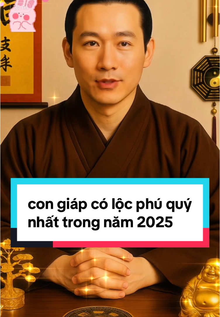 con giáp có lộc nhất 2025. hãy xem bạn có thuôc con giáp đó không nhé#VongPhongThuy #tuvi#12congiap#tuvi12congiap2025#xuh uong#phatphapnhiemmau#tuoimui#tuoiti