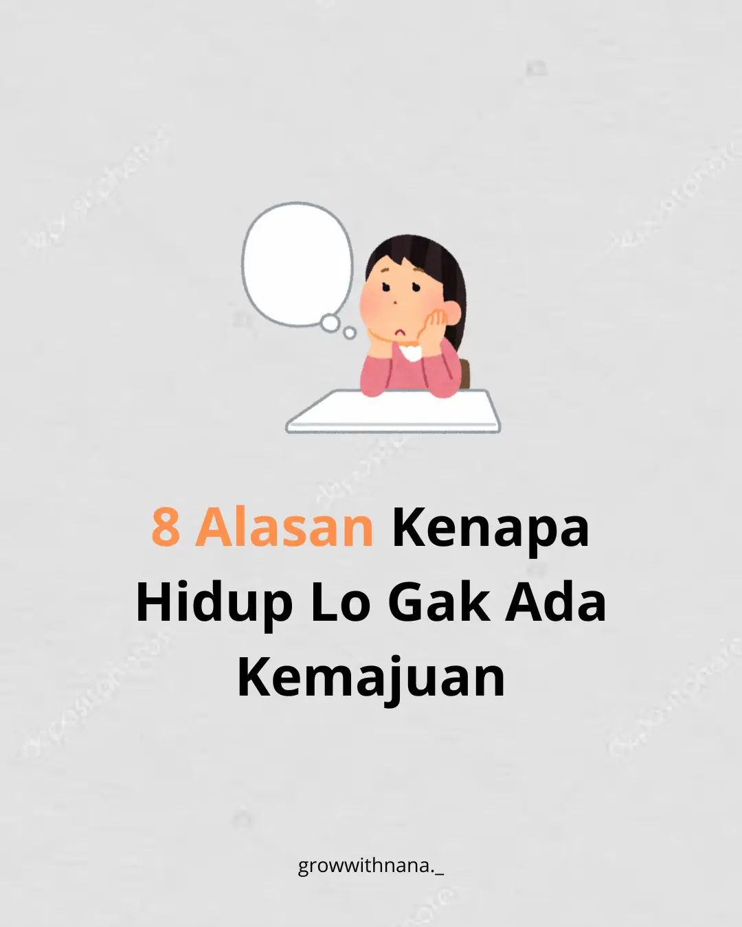 Kadang bukan hidup yang stuck, tapi kebiasaan kita yang nyangkut di tempat. Slide ke kanan & ubah pelan-pelan mulai hari ini. #selfgrowth #tumbuhlebihbaik #xyzbca #polapikir #kebiasaan #selfimprovment 