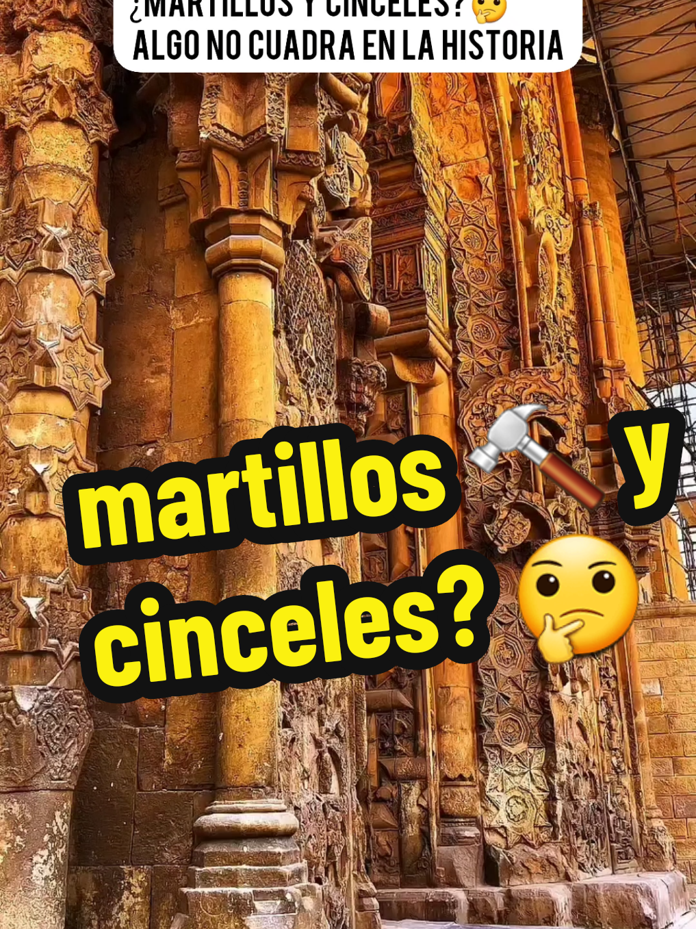 aún sigues creyendo que utilizaron herramientas básicas?   #civilizacionesantiguas #reset #misteriosdelahistoria #history #misteriosdh #comparte #lahistorianoescomotelacuentan #viejomundo 