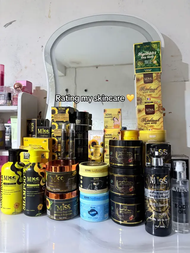 Miss Sun Flower ល្អប្រេីគ្រប់មុខ 💛 #misssunflower🌻 #typ #ratingskincare #typシ #skincare 