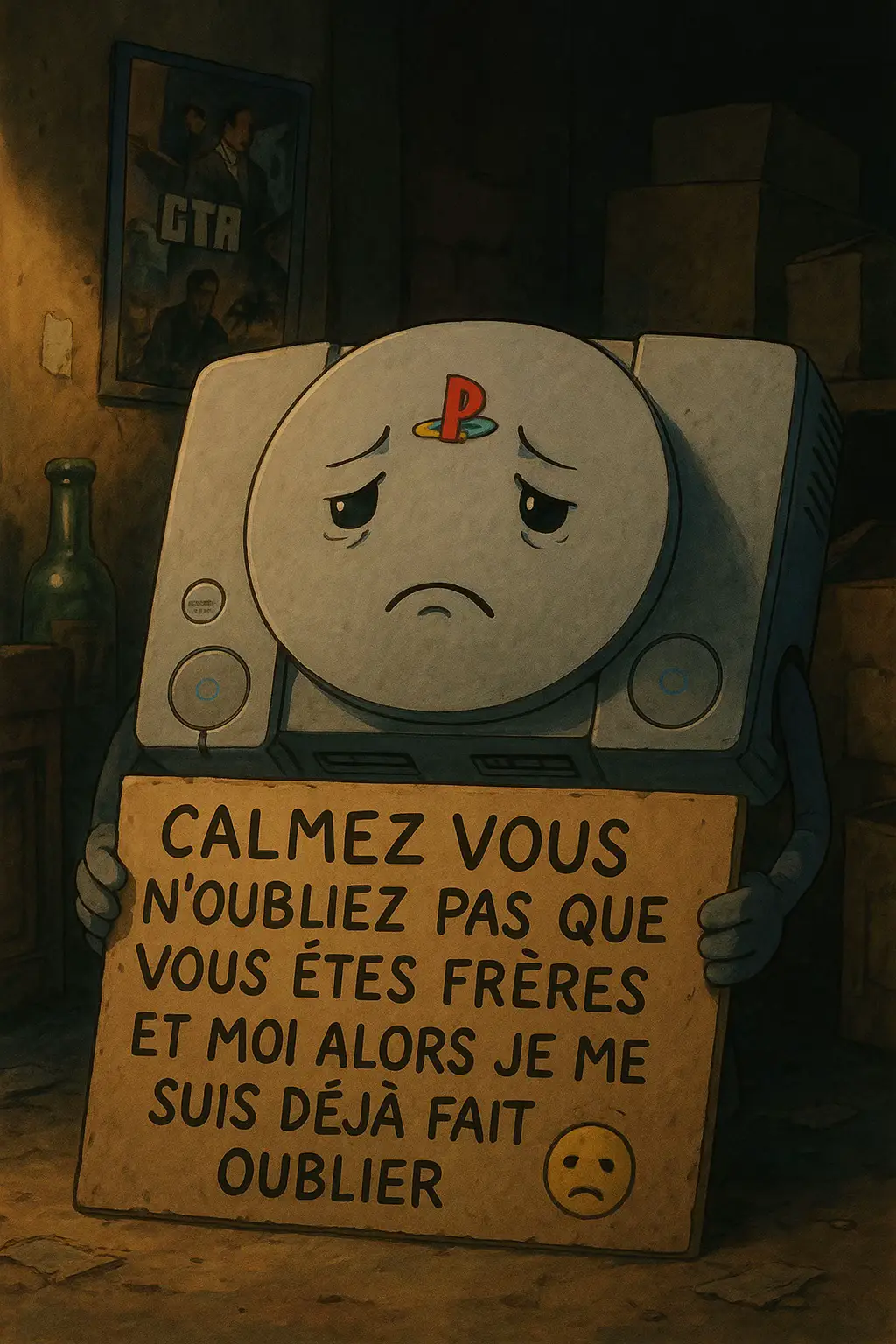 Un like pour me consolé 😥 la ps5,ps2 et ps3 oublié pas que vous êtes frères arrêtez de vous disputer.#ps1 #banger #années80 #nostalgia #jeveuxpercer #jeveuxpasserdanstespourtoi #likess #commentez #❤️❤️🙏noublié_pas_de_vous_abonné😍❤️ #jeveuxpercer #fyp @PlayStation the best creator ✍🏾