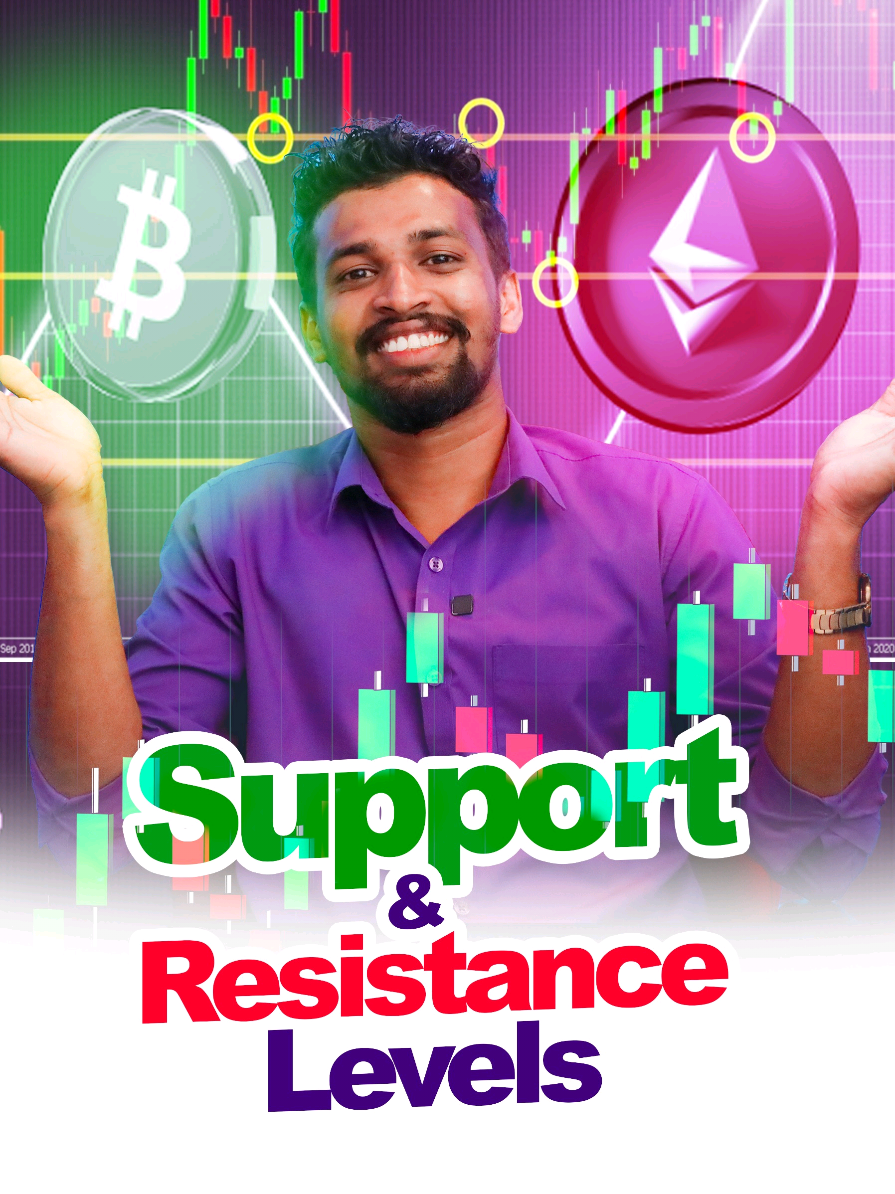 Support &Resistance Levels 🔥 #support #resistance #crypto #cryptocurrency #trading #fypシ #fyp #foryou #foryoupage #viral #tiktok #bitcoin #digital #market #onlinebusiness 