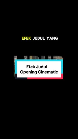 Tutorial bikin efek judul keren dan cinematic seperti ini ternyata cuma modal HP dan aplikasi gratis aja. 🔥 Tools memang penting, tapi kalau kalian kreatif dan bisa manfaatin semua fungsinya dengan baik dan benar ternyata tools dengan fitur gratisan jg bisa bikin efek yang keren 😎👍 ‼️ SAVE dan SHARE tutorial simple tapi cinematic ini biar bisa kalian praktekin di video kalian nanti ✅ Kalau kalian belum tau fungsi2 tools edit buat apa aja sih dan kalian punya NIAT buat belajar, kalian bisa cek info kelas belajar kita di Link Bio yah 🔥 #belajarlebihbanyak #lebihbanyakbelajar #belajareditvideo #tutorialvideo #efekjudul #efekjudulcinematic #kelasdietonline #belajarcapcut #kelascapcut #openingcinematic #