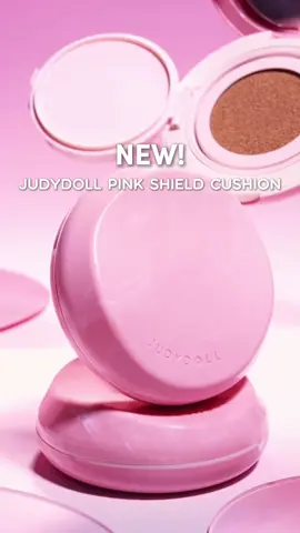 New! Judydoll Pink Shield Cushion✅💗  High Coverage Cushion with Fresh Matte Finish✨ tahan lama seharian dan ga berat sama sekali🥳  #pinkshieldcushion #spfcushion #judydollcushion 