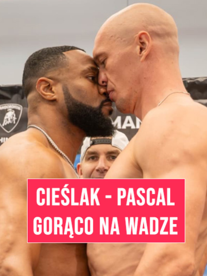 Michał Cieślak i Jean Pascal spięli się na ważeniu #boks