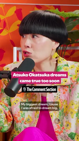 When becoming a comedian happens because the ice cream shop dream didn't @Atsuko Okatsuka @Drew Afualo #commentsection#commentsectionpotifypodcasts #podcasts #atsukocomedy