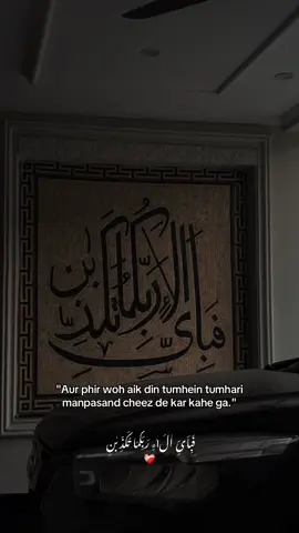 Tum apne rab ki kon kon si nematoon ku jhutlao ge🤍