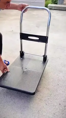 Trolley Portable 150KG/500KG/1000KG Hand Truck PVC Foldable lron Small TrolleyBarang Plastic Trolley #tiktokshop #foryou #goodthing #fyp 