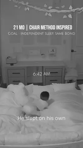 Night 27 Recap : No back and forth. Just him waking up for the day calling my name with his sweet voice 🤍#creatorsearchinsights #sleeptraining #parentingtips #babycare #newparents #sleephelp #babysleep 