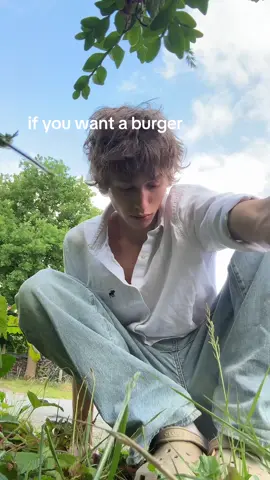 eat a burger 😼