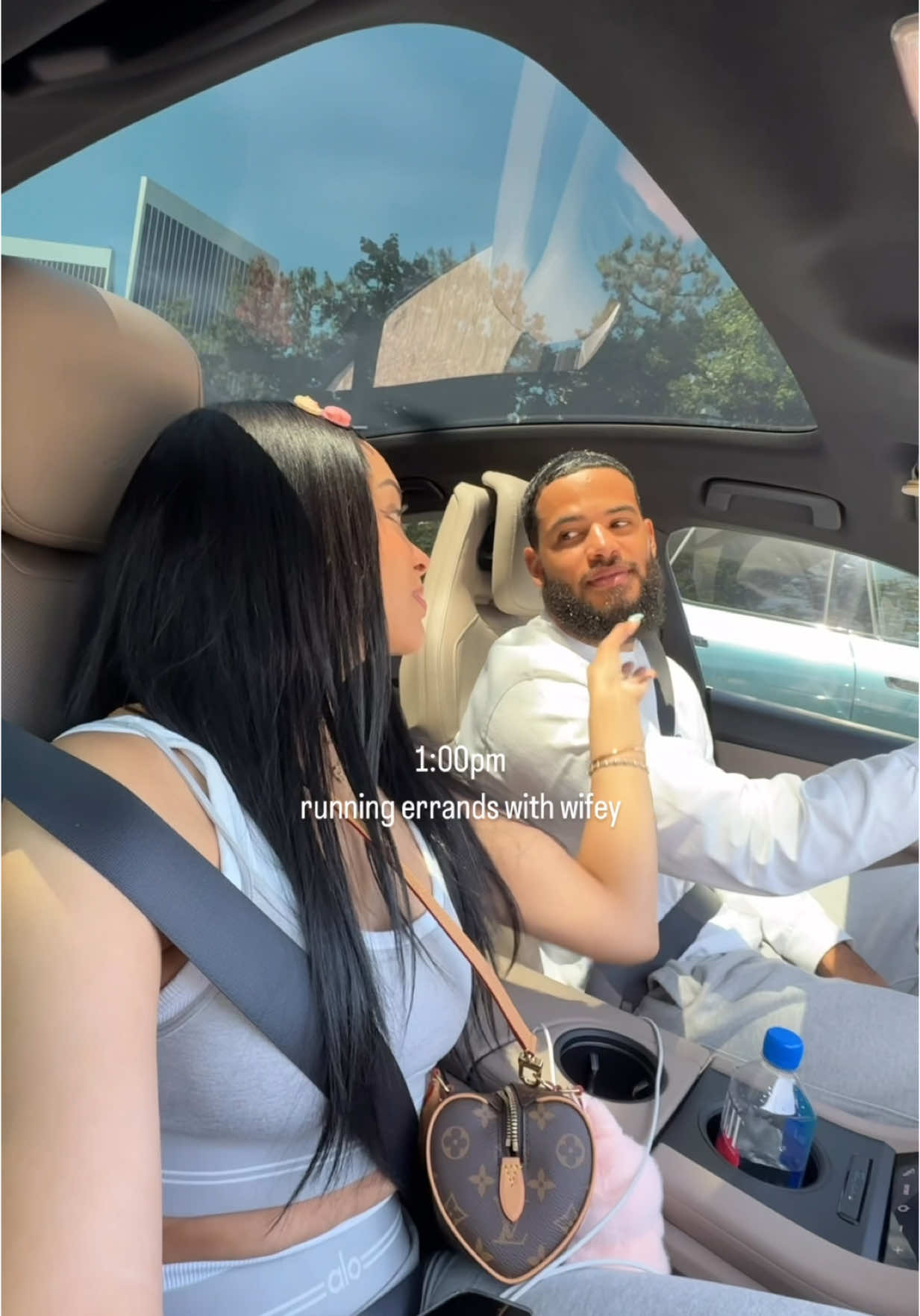 Who she looking at like that👀🤣 this been my summer days fr