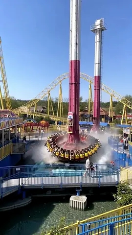 Amusement Park Ride Disaster, Malfunction Leads to Shocking Collapse! #disastercollapse #fyp #viral