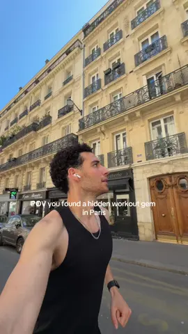 This was 🤌🏽🤌🏽 Hidden Workout Park in Paris  #fyp #relatable #hiddengems #paris 