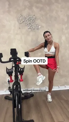 Too late to tell me no 🤭 #OOTD #spininstructor 