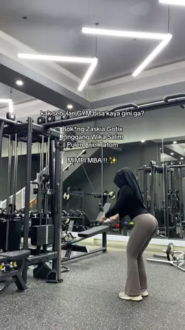 berproses ya cantik hihi  #GymTok #gymhumor #gymmotivation #gymgirl #gymaddict #gymrat #GymLife #hourglass #workoutmotivation #workouttips #glutes #gymcrush 