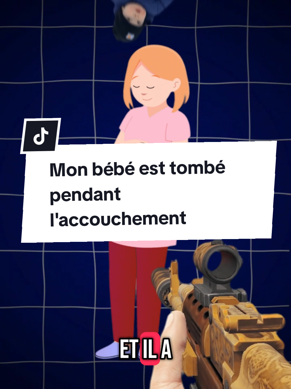 Mon bébé est tombé pendant l'accouchement #grossesse #bébé #accouchement 