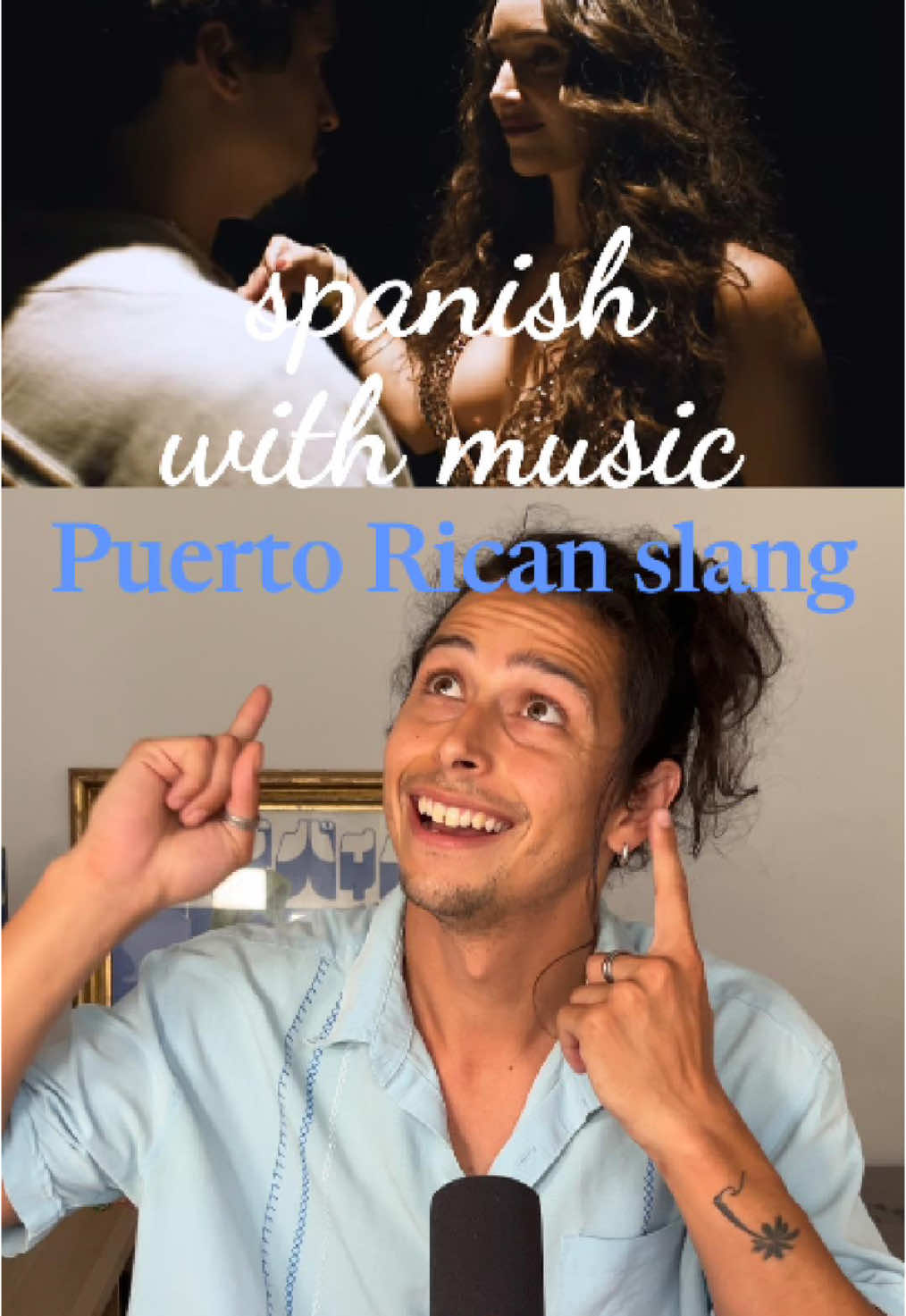 Spanish made easy👨🏽‍🏫 Learn more slang like this with @LyricFluent 🙏🏽