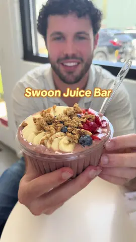 Nothing beats a meal that is delicious and healthy. I went to Swoon Juice Bar is Fayetteville Arkansas and tried a few of their items. This is a perfect place to get a delicious smoothie or smoothie bowl and cool down from the summer heat. The prices are fair and the service was excellent! All of the fruits and vegetables they used were so fresh. I was very impressed with the granola, it was very crunchy and sweet. My favorite thing was the Avocado toast as it was so refreshing and the honey/strawberry combination on top was perfect.  My must order recommendations: * Smoothie bowl (chocolate covered strawberry) * Avocado Toast * Veggie Wrap 📍 565 W Martin Luther King Jr Blvd Fayetteville, AR 72701 #northwestarkansas #nwarkansas #nwafoodie #nwafood #eatnwa #arkansas #nwaeats #explorearkansas #explorenwa #nwalife #fayetteville #fayettevilleeats #fayettevillefood #fayettevillear #fayettevillearkansas #uark #nwalocal #swoonjuicebar #smoothiebowls #nwavegans #rogersarkansas #bentonvillearkansas #springdalearkansas #arkansasfood #arkansasfoodie #arkansaslife