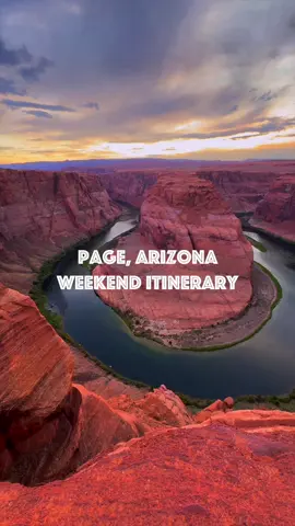 PAGE, AZ ITINERARY This is your ultimate guide to exploring red rock wonders, secret caves, and surreal desert views in just a couple of days! Share this post with your group if you’re headed to northern Arizona 🏜️ 🌀 Antelope Canyon 🟢 Two sections: Upper (famous light beams) and Lower (more adventurous) 🟢 Guided tours are required – book early, especially for summer 🟢 Best time for light beams: late March to early October, around midday ⛽ Shell Gas Station Cave 🟢 Located behind the Shell station 🟢 Short sandy path leads to a natural cave arch 🟢 Respect the area – it's a delicate formation on private land 👣 Wahweap Hoodoos 🟢 10 miles round trip (flat but long hike) 🟢 Striking white hoodoo formations that look out of this world 🟢 Bring lots of water and sun protection – there's no shade 🟢 Trailhead is remote, a high-clearance vehicle is recommended 🌄 Stud Horse Point 🟢 Epic sunset views with bizarre rock formations 🟢 No hiking required – it's a scenic drive and short walk 🟢 4WD recommended as roads can be sandy and rough 🚤 Lake Powell & Rainbow Bridge 🟢 Rent a boat or take a tour to see one of the world’s largest natural bridges 📸 Horseshoe Bend 🟢 Iconic overlook of the Colorado River – just 0.6 mi walk from the parking lot 🟢 $10 parking fee (credit card only) Have you visited Page, Arizona? #pagearizona #visitarizona #lakepowell #arizonaguide 