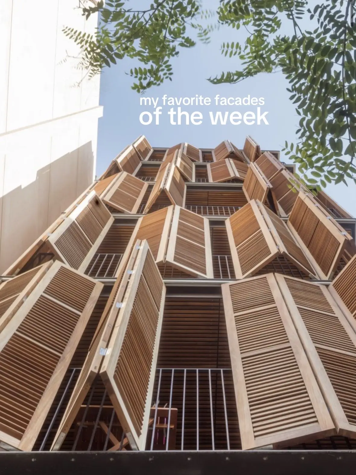 facade fridays #architecturetok 