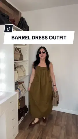Barrel Dress #barreldress #dressoutfit #summerdress #summertime #casualoutfits #TiktokShopCreatorsPicks #dealsforyoudays #FunInTheSun #tiktokshopunboxing #tiktokshopsummerturnup 