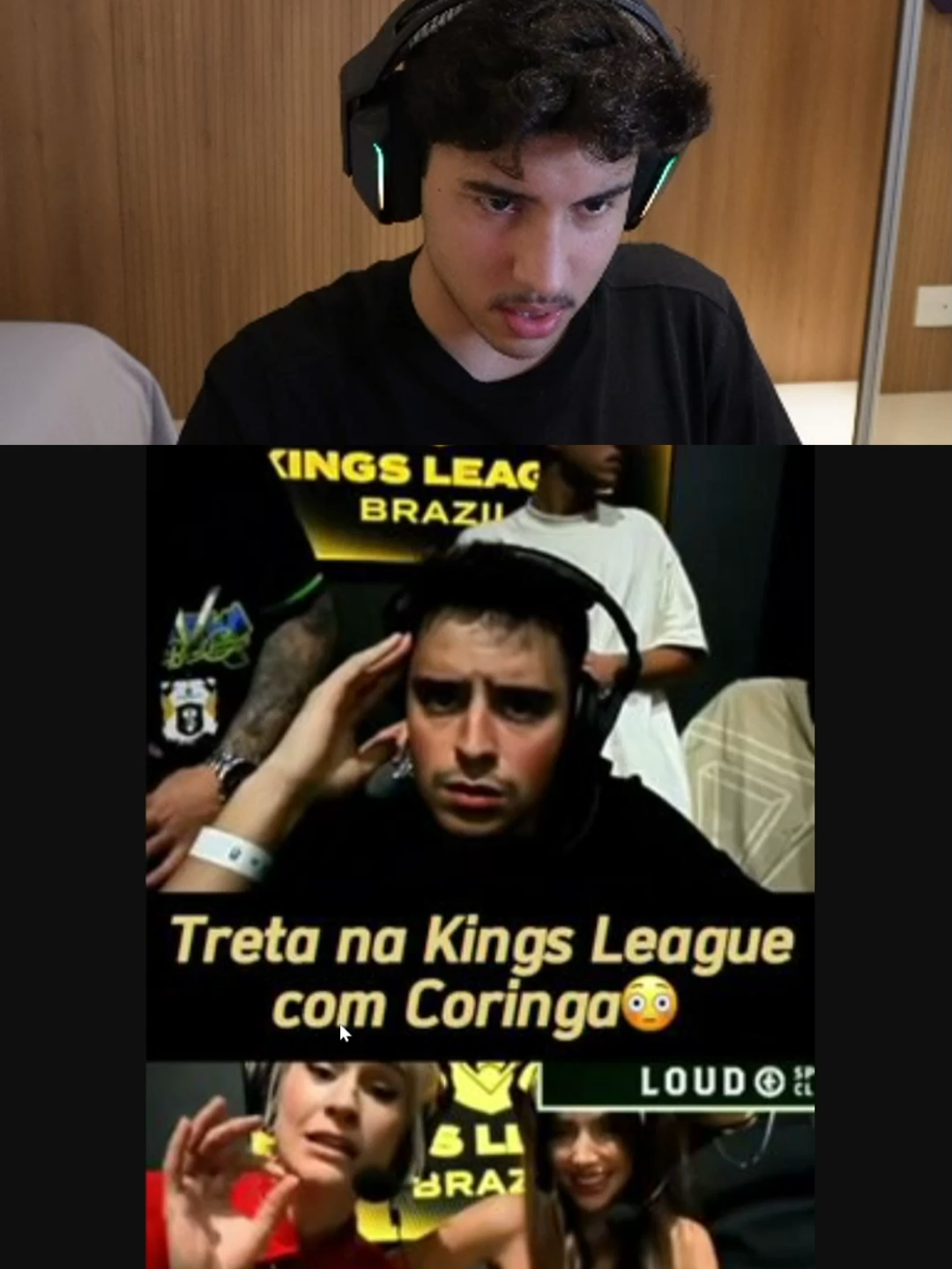 CORINGA ESTÁ SENDO PROCESSADO!! #loud_coringa #orenatovicente