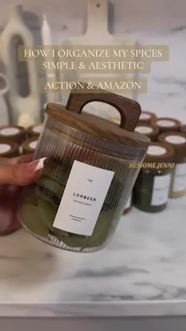 ✨HOW I ORGANIZE MY SPICES - SIMPLE & AESTHETIC🌿 IG:HOME.JENNI🤍@actiondeutschland @Amazon Home @actionnederland #amazon #action #actionhaul #organize #organizedhome #organization  #gewürze #vorratsdosen #gewürzeorganisieren #amazonmusthaves #amazonhome #amazonprime #organizingtiktok #SpiceOrganization #OrganizedKitchen #PantryGoals #SpiceJars #KitchenMakeover #DIYLabels #RefillWithMe #KitchenRestock #AestheticKitchen #CleanTok #SpiceLabeling #OrganizationAddict #voorraadpotten #action #actionhack #interieur #interiordesign #keuken #keukeninspiratie #aesthetics # a e s thet i c #kitchen #kitchenware #kitchendecor #organization #organize #actiondiy #actiondeutschland #asmr #asmrfood #coffee #myactionfavorites #melikeskids #beige #beigeaesthetic#HomeOrganization #LabelWithMe #SatisfyingRestock #KitchenVibes #MinimalKitchen #Küchenorganisation #GewürzeOrdnen #OrdnungInDerKüche #Küchenliebe #Gewürzgläser #EtikettenLiebe #KücheOrganisieren #Ordnungsliebe #Nachfüllzeit #OrdnungMussSein #Kücheninspo #Gewürzregal #Küchenästhetik #Selbstgemacht #OrdnungImHaus #GewürzeNachfüllen #KüchenOrdnung #SchönUndOrdentlich #OrganizaciónDeCocina #FrascosDeEspecias #CocinaOrganizada #RestockCocina #EtiquetasDIY #OrganizaConmigo #AmorPorElOrden #CocinaEstética #EspeciasOrganizadas #Reabastecer #CocinaMinimalista #CasaOrganizada #IdeasDeCocina #EtiquetandoEspecias #OrganizaciónDelHogar #RestockWithMe #AestheticRestock #TidyTok #HomeAesthetic #SatisfyingVideo #BeforeAndAfter #TikTokHome #KitchenRestockASMR #ReelsHome #RestockingSatisfaction #MinimalHome #KitchenInspo #LabelingSatisfying #OrganizedLife #TapeforLabels #KitchenDetails #PrettyPantry #HomeVibesOnly #RestockAddict #ReelsTrend