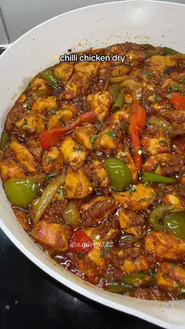 chilli chicken dry🔥 #squeen322 #foryou #fyp #bengalitiktok #bengalifood #chilli #chicken #dry #Recipe #xyzbc #viral 