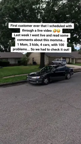 First customer ever that I scheduled with a customer through a live video 🤣😂 #Love #fyp #mobile #mechanic #tiktok #help #surprise #car @Bailey 