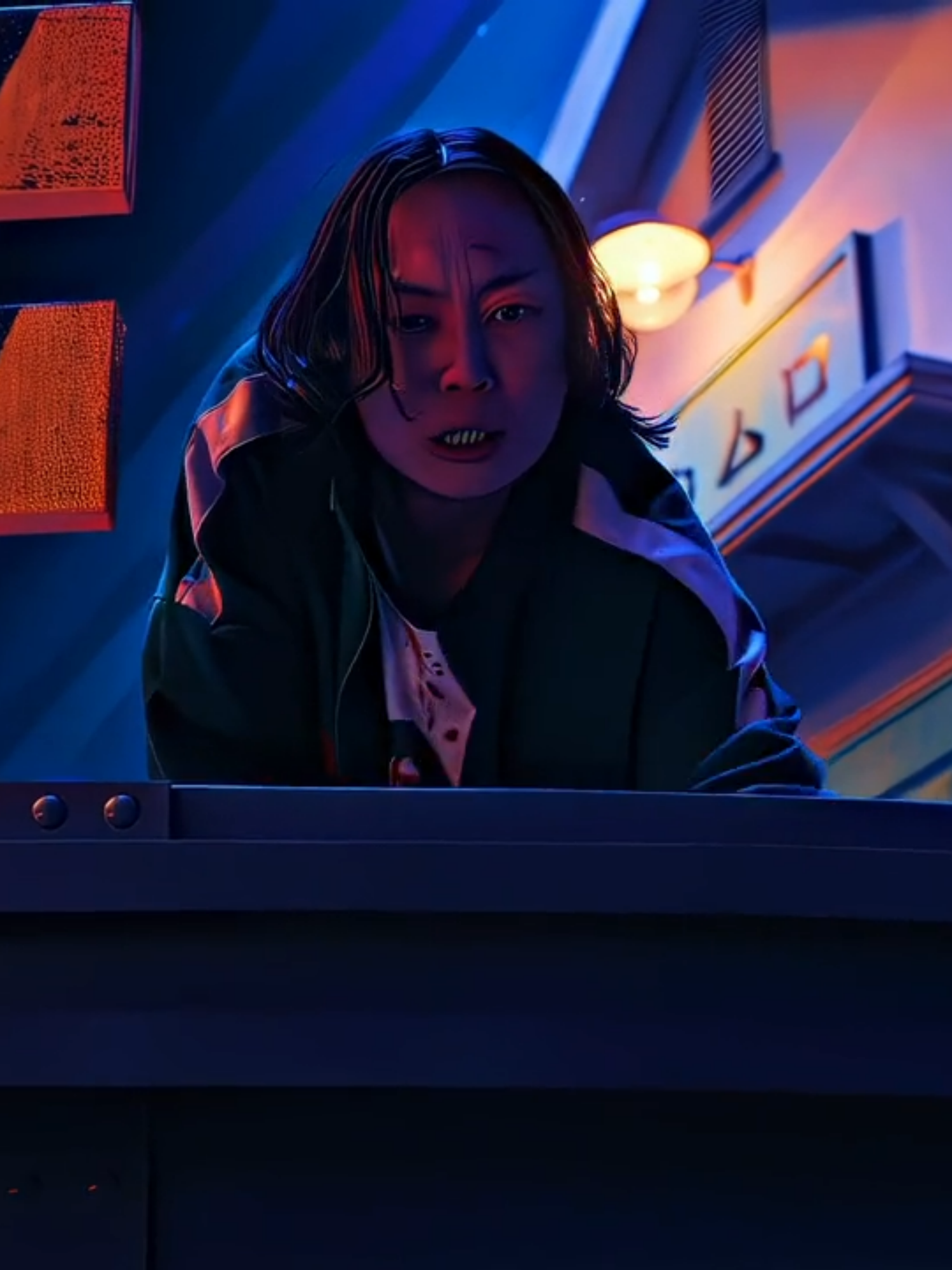 bro is afraid😥 #squidgame #squidgameseason3 #player124 #edit