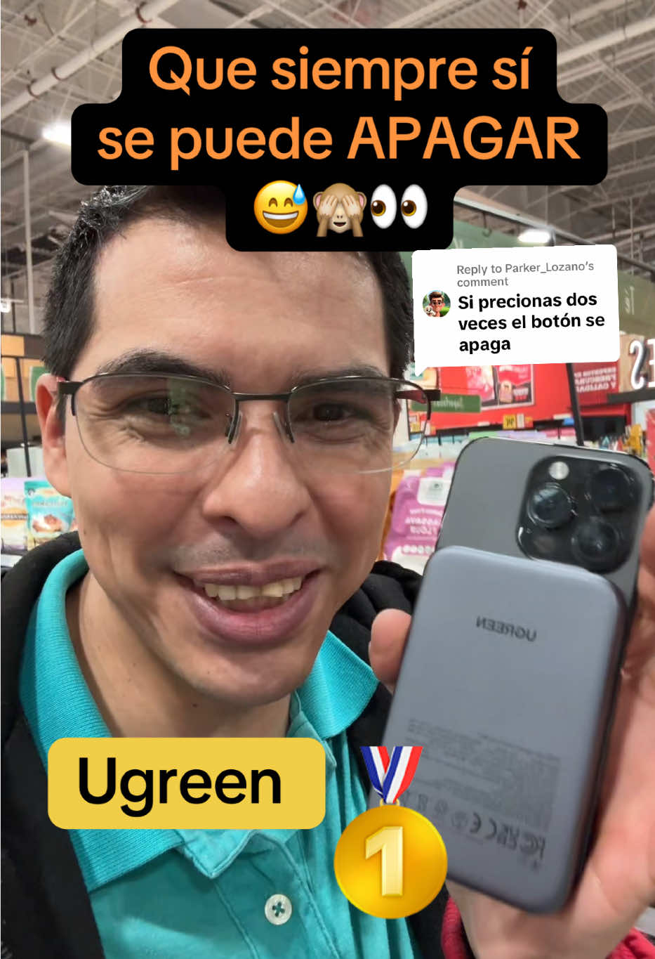 Replying to @Parker_Lozano #ugreen #calidad #iphone #celular #tecnologia #review #informacion #compras #dinero 
