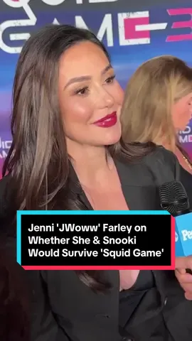 Sooo #JerseyShore x #SquidGame crossover when?! 😂 #JSFamilyVacation #JerseyShoreFamilyVacation #Snooki #JWoww #redcarpet #squidgamenetflix #squidgameedit 