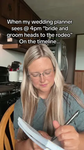 It’s kinda what we do🤷🏼‍♀️😂 #weddingplanning  #rodeotok #rodeo #barrelracer #breakawayroper 