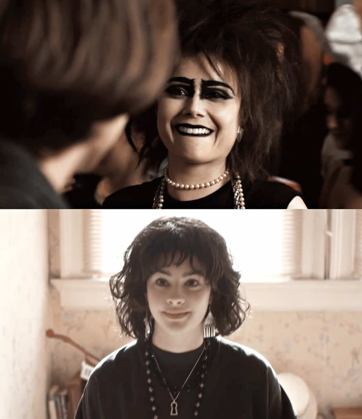 jonathan and argyle actually met while they were running away from the goth girls who were chasing them. true story #jonathanbyers#argyle#charlieheaton#eduardofranco#eden#edenbingham#samantha#goth#gothgirl#strangerthings#fyp 