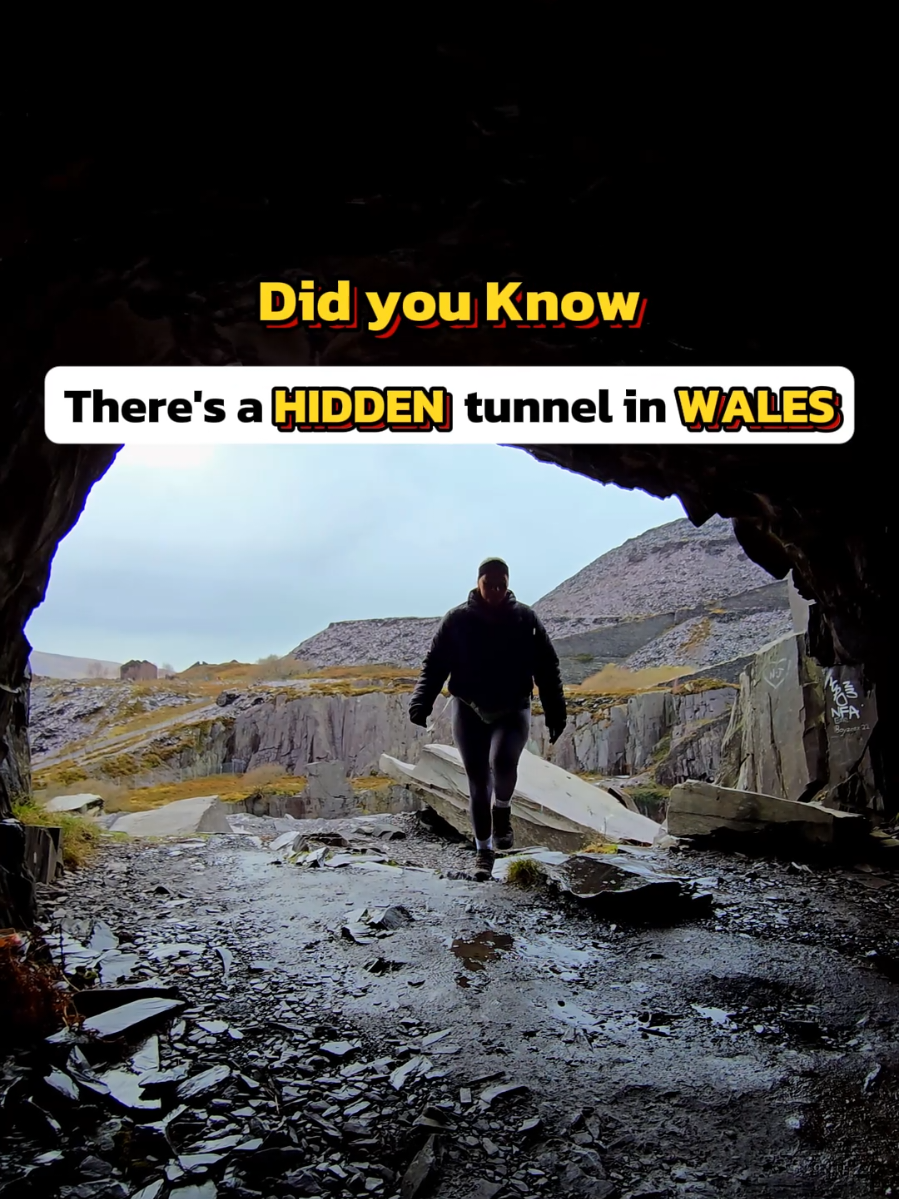 Somewhere in the mountains of North Wales… a tunnel waits. You’d never notice it unless you were looking. Hidden in the ancient bones of Dinorwig Quarry, it draws you in — narrow, damp, echoing with silence — until suddenly, it opens. And what lies beyond doesn’t feel real. A stone amphitheatre carved by forgotten hands. Towering cliffs rise like cathedral walls. Moss creeps along ledges. Mist curls between the rocks. It’s like stepping into the remnants of another realm — a place time abandoned, but magic didn’t. Start your journey at LL55 3ET. The path isn’t marked. That’s part of the spell. Comment treasure and we’ll send you our reel with the full step-by-step route to this hidden world. #HiddenWales #OtherworldlyPlaces #DinorwigQuarry #SecretWales #AdventureAmore #FantasyRealms #WalesExploring #NorthWalesMagic #LostWorldUK #UKHiddenGems