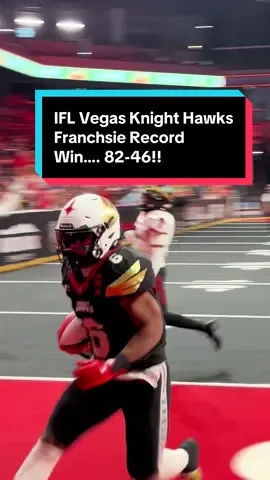 This is affordable fun and fast-paced arena football action with the the IFL #VegasKnightHawks Two home games remain in the regular season - tickets from $28 #leesfamilyforum #henderson @KnightHawksIFL 