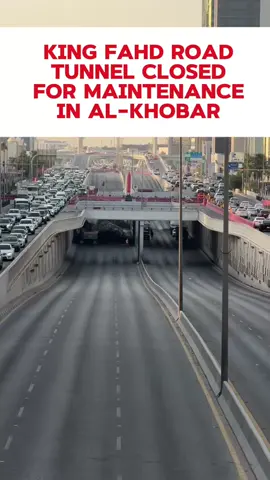Please use the service road as an alternative route. Drive safely! 🚗⚠️ #AlKhobar #TrafficUpdate #SaudiRoads #KingFahdRoad #DriveSafe #KhobarNews #EasternProvince #SaudiArabia #RoadClosure #KhobarTraffic #planyourroute #ilovekhobar #share 