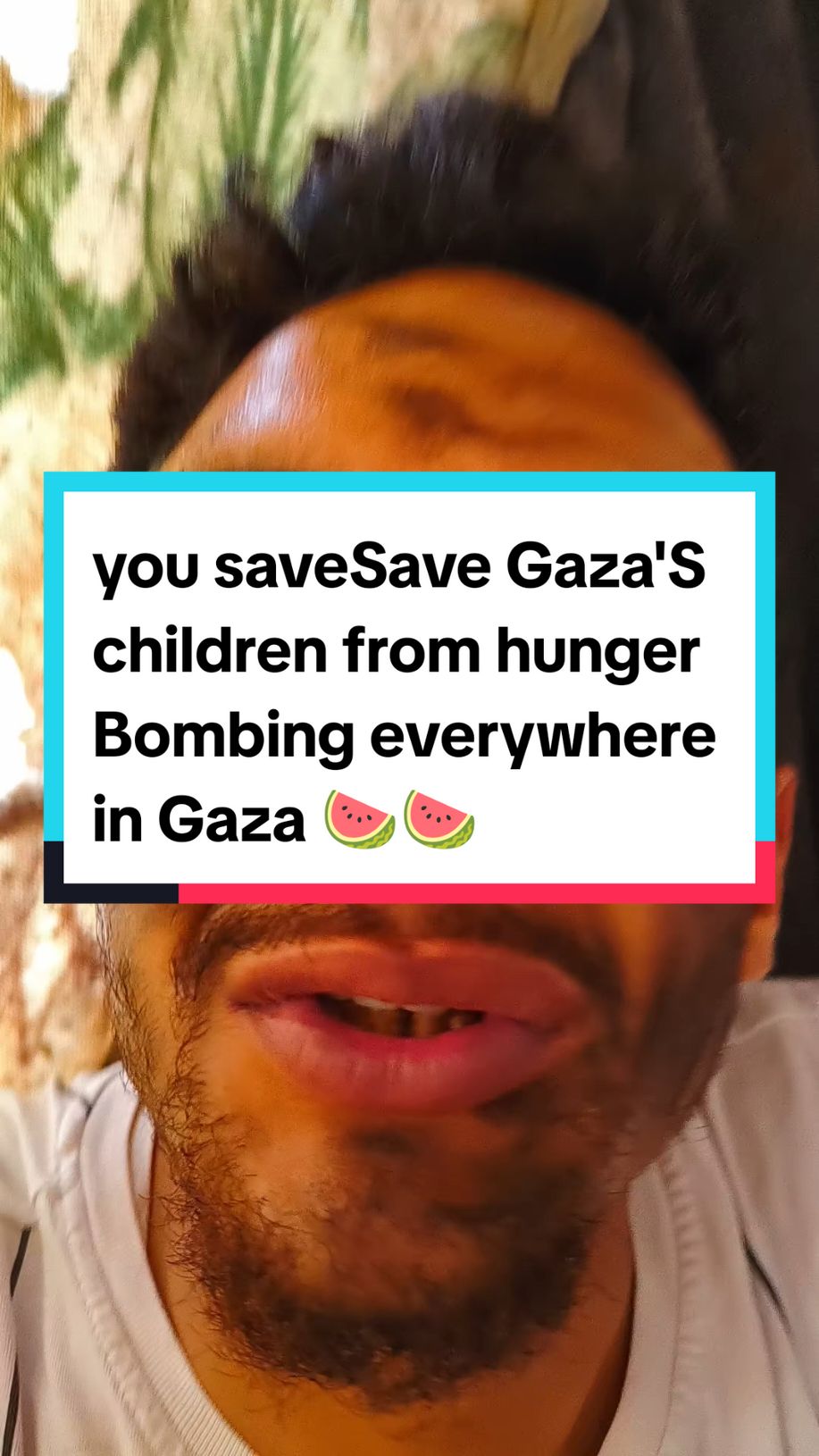 Save Gaza'S children from hunger Bombing is everywhere in Gaza Donate in the CV 🍉🍉🙏