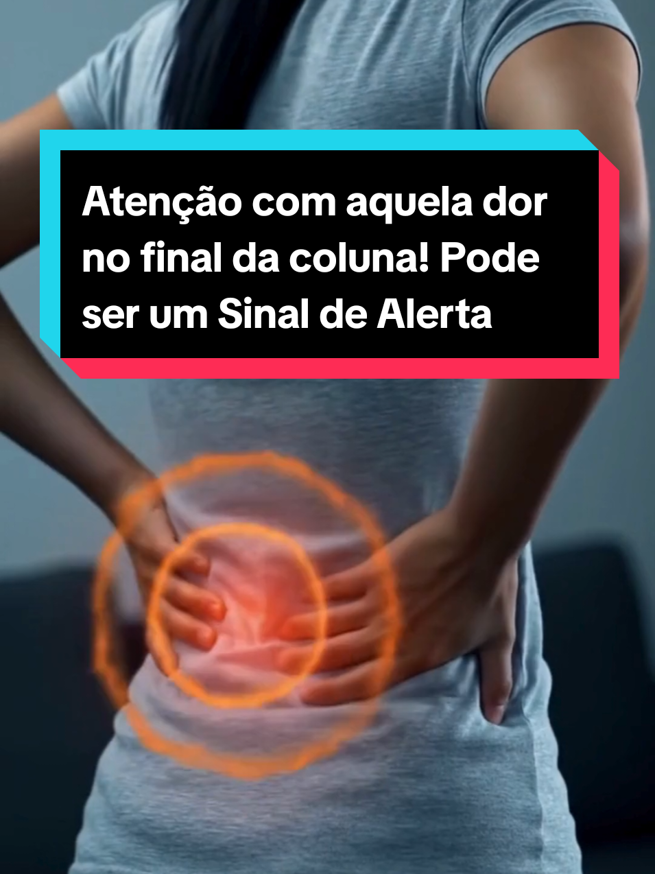 Atenção com aquela dor no final da coluna! Pode ser um Sinal de Alerta #coluna  #lombar #sintomas 
