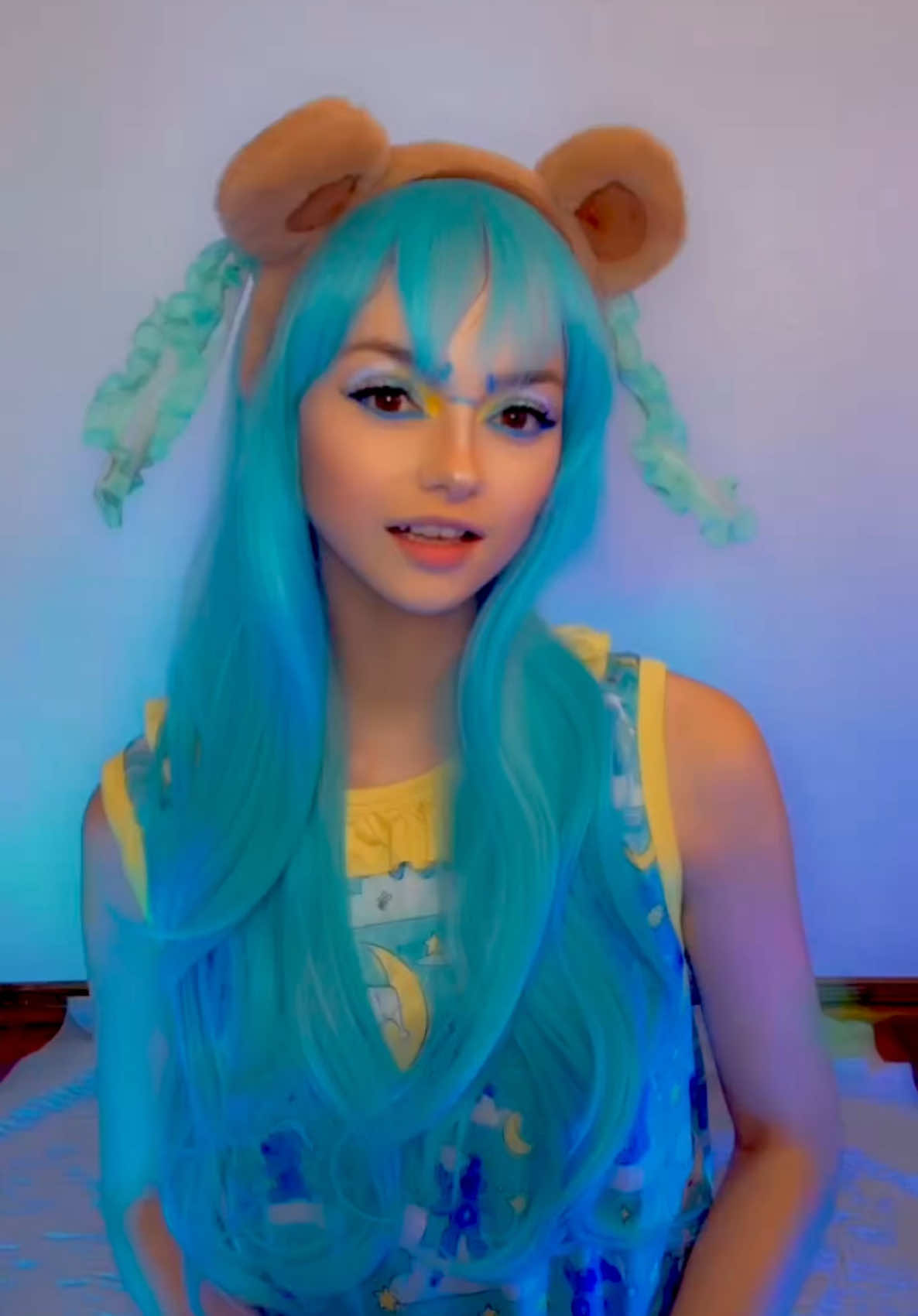 #beargirl #kemonomimi #makeup #fyp #kawaii 