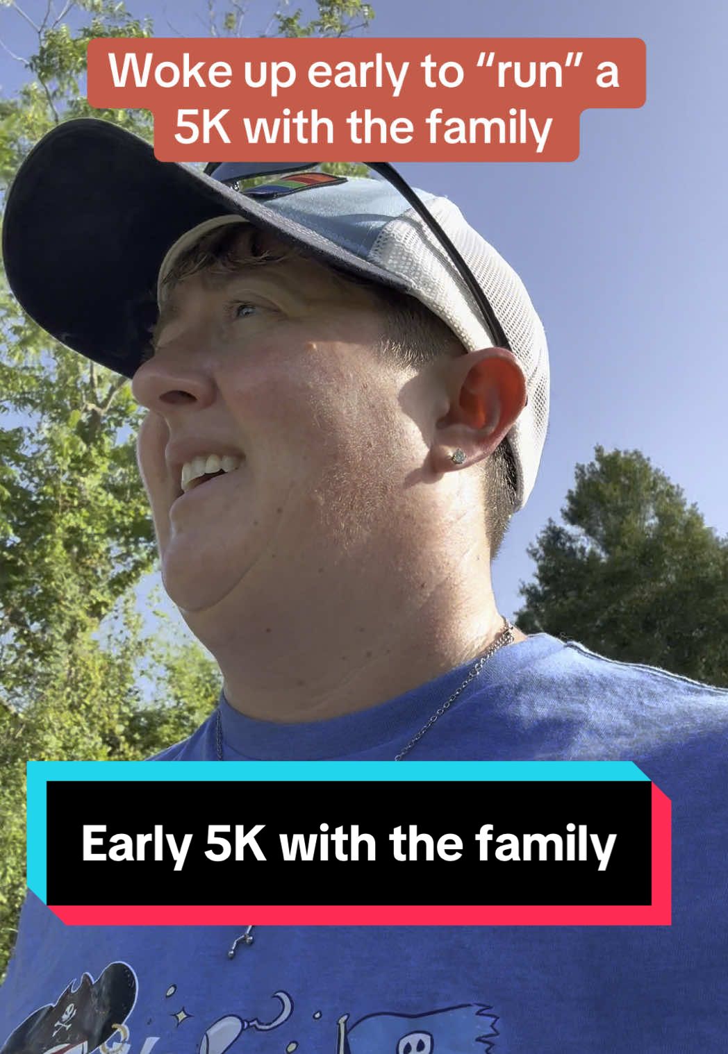 My family has been tracking our miles this summer, and we’re been out walking and running more. Today we signed up for a 5K and it was a beautiful walk through a local park #5k #walking #fitnessjourney #florida #getoutside 