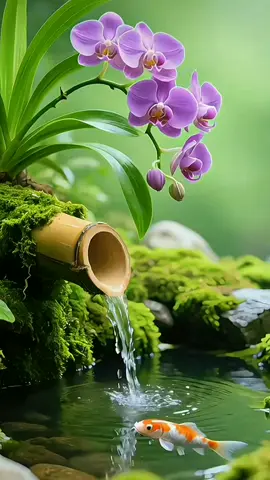 Calming 🍀 #water #spring #flowers #calming #shooting #healing #relax #relaxing #spring #rainy #tiktokviral 